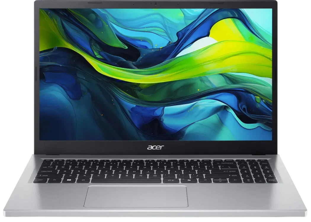 Ноутбук Notebook Acer Aspire Go 15 AG15-32P-39R2/ 15.6" FHD IPS/ Intel Core 3 N355/ 8192MB/ 128GB UFS/ Intel HD/ Win11 Home/ silver (NX. JJLAA.001)