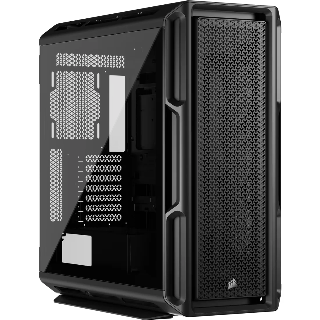 Корпус без блока питания/ Case Corsair 5000T, Midi-Tower, TG, no fan, 4xUSB-A 3.2, 1xUSB 3.2 Type-C, E-ATX, ATX, mATX, mITX Black (CC-9011300-WW)