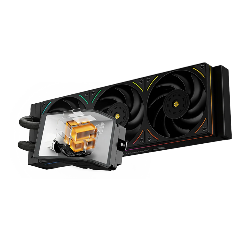 Жидкостная система охлаждения Thermalright Hyper Vision 360 Argb Black/ Display/ all Intel/ AMD (814256021203)