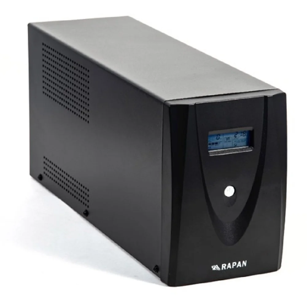 ИБП Бастион RAPAN-UPS 3000 {Line-interactive, 3000ВА/ 1800Вт, 2х C13 и 2х EURO, АКБ 4х7Ач} (734) (734 RAPAN-UPS 3000)