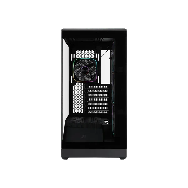 корпус 1STPLAYER GM7 ARGB Black / ATX / 4x120mm ARGB fans / GM7-BK-3FN7R-1FN7
