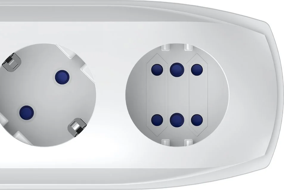 Сетевой фильтр Pilot PRO USB 1.8м (6 розеток) серый (коробка) (181) (181#MLN)