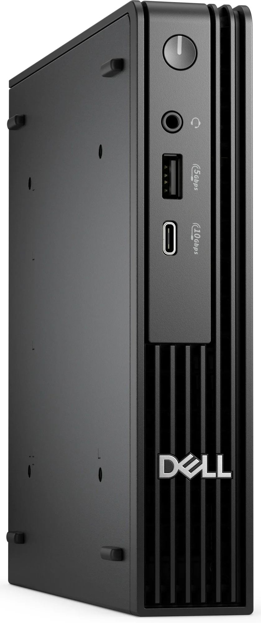Компьютер Dell Pro Micro QCM1250 Micro i3 14100T (2.7) 8Gb SSD512Gb UHDG 730 Windows 11 Pro GbitEth WiFi BT 90W мышь клавиатура черный (DPM -3860)