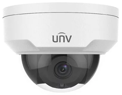 Uniview Видеокамера IP купольная антивандальная, 1/ 2.7" 4 Мп КМОП @ 30 к/ с, ИК-подсветка до 50м., LightHunter 0.003 Лк @F1.6, объектив 4.0 мм, WDR, 2D/ 3D DNR, Ultra (IPC324SS-DF40K-I0)