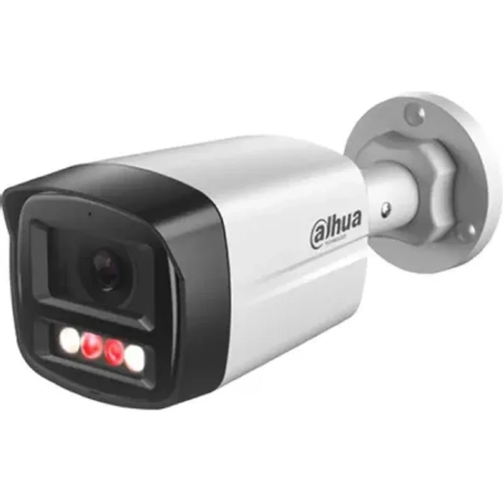 DAHUA DH-IPC-HFW1439TL1P-A-IL-0280B Уличная цилиндрическая IP-видеокамера Full-color 4Мп, 1/ 2.9” CMOS, объектив 2.8мм, ИК-подсветка до 30м, LED-подсветка до 20м, IP67, корпус: металл, пластик