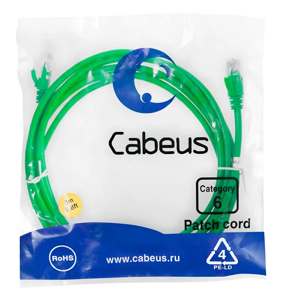 Картинка pc-utp-rj45-cat-6-3m-gn
