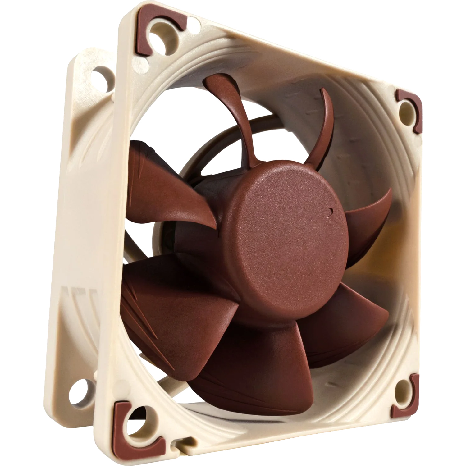 Кулер для корпуса/ Case Cooler Noctua NF-A6X25 5V PWM (60x60x25mm, 4-pin PWM, 29.2CFM, 19.3dBA, 3000RPM, Beige/Brown)