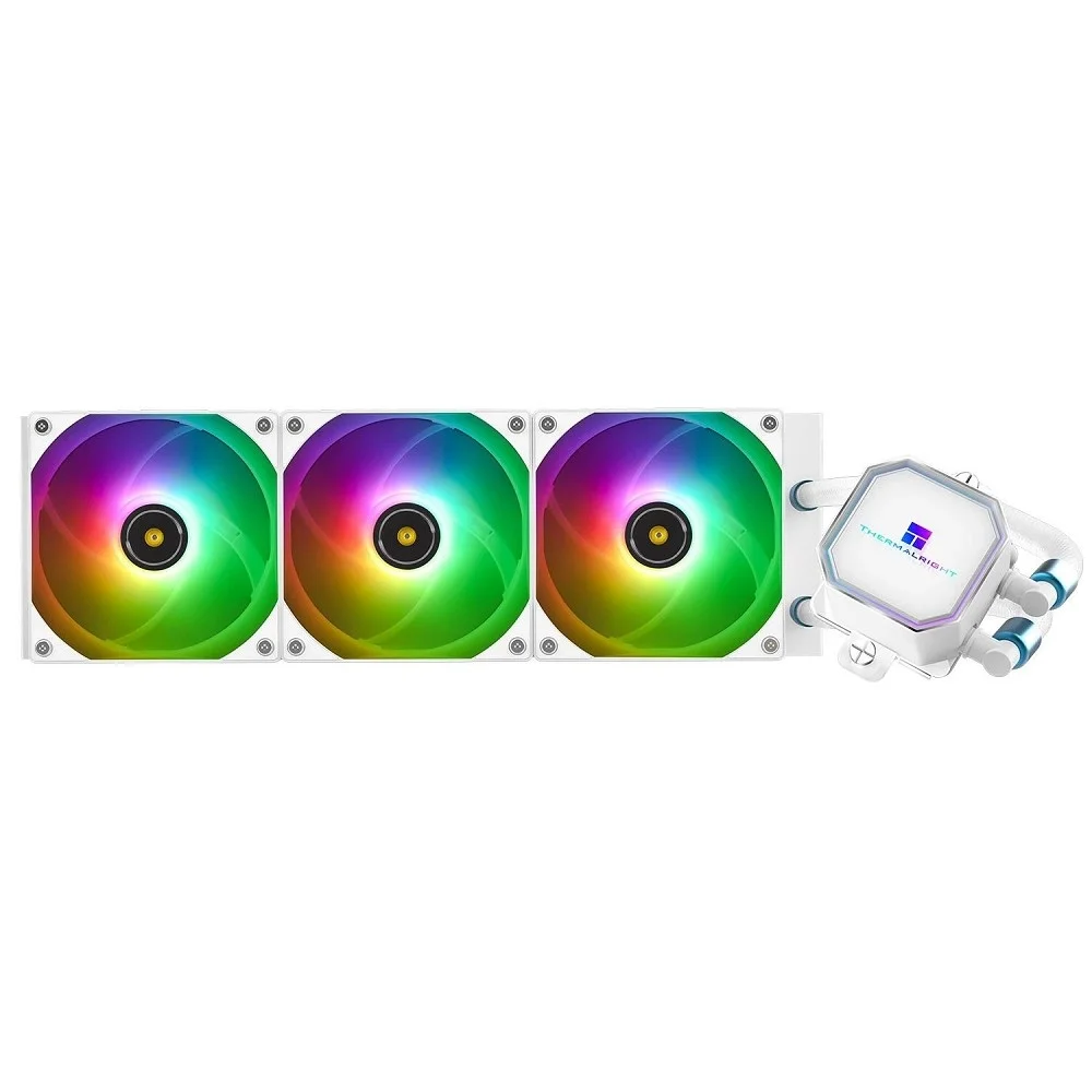 Thermalright Система водяного охлаждения Frozen Prism 360 White ARGB / 3x120mm ARGB PWM Fans / TRFP360AW