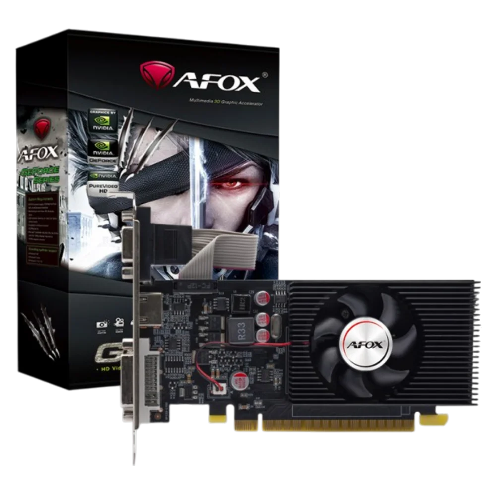Видеокарта Afox GT730 4GB DDR3 128bit VGA DVI HDMI 1FAN LP RTL (AF730-4096D3L3)