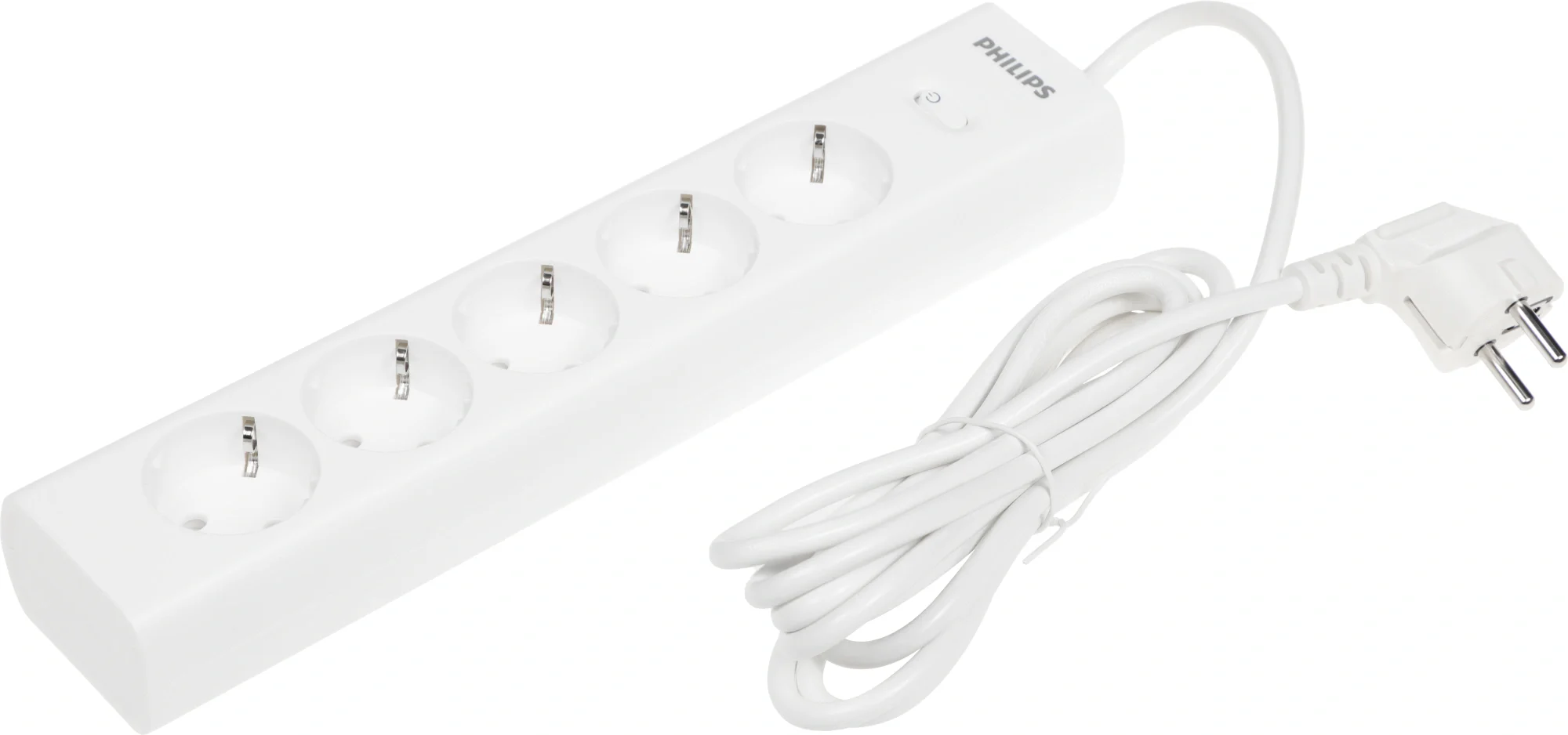 Сетевой фильтр Philips CHP2155WB/ 51 3м (5 розеток) белый (коробка) (CHP2155WB/51)