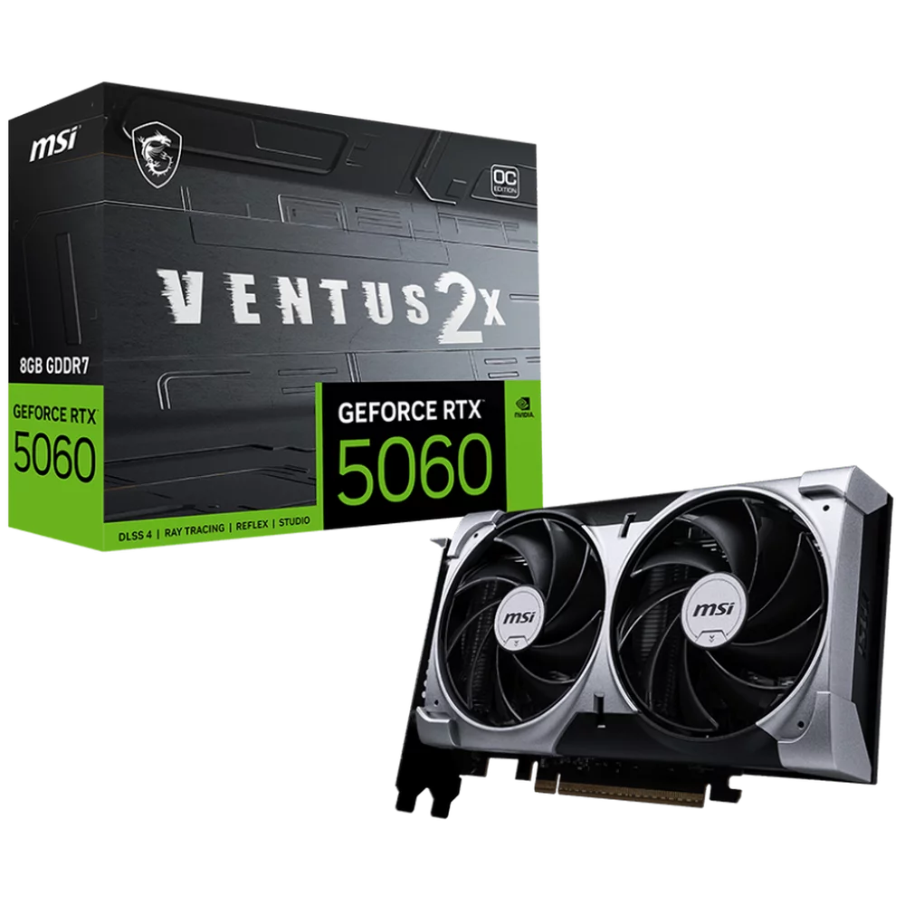 MSI GeForce RTX 5060 8G VENTUS 2X OC