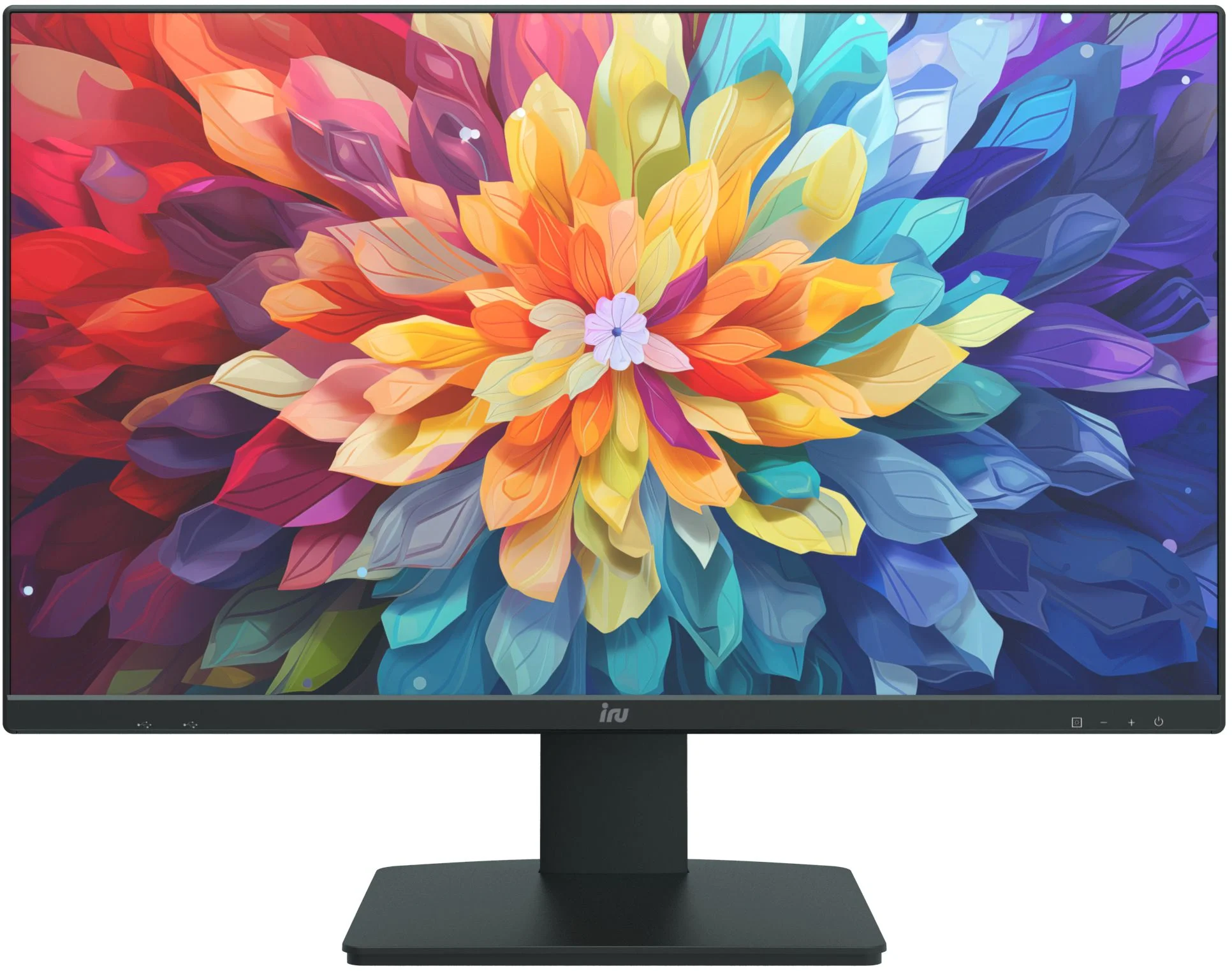 Моноблок IRU Planio 323 23.8" Full HD Ryzen 3 3200U (2.6) 8Gb SSD256Gb Vega 3 без ОС WiFi BT Spk 120W Cam черный 1920x1080 (RUS) (2198497)