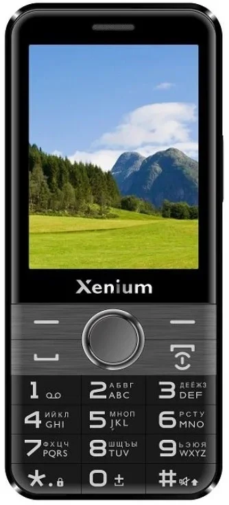 Мобильный телефон Xenium X800 черный моноблок 2Sim 2.8" 240x320 Spreadtrum ThreadX RTOS 0.3Mpix GSM900/ 1800 MP3 FM microSD max32Gb (CTX800BK/00)