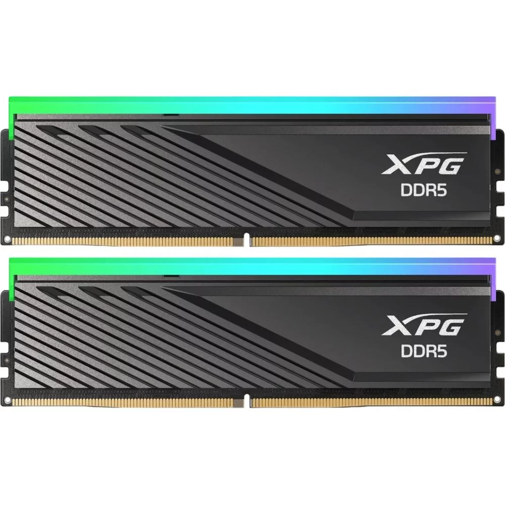 Модуль памяти DIMM DDR5-6000 32GB (16GBx2) RGB AX5U6000C3616G-DTLABRBK ADATA