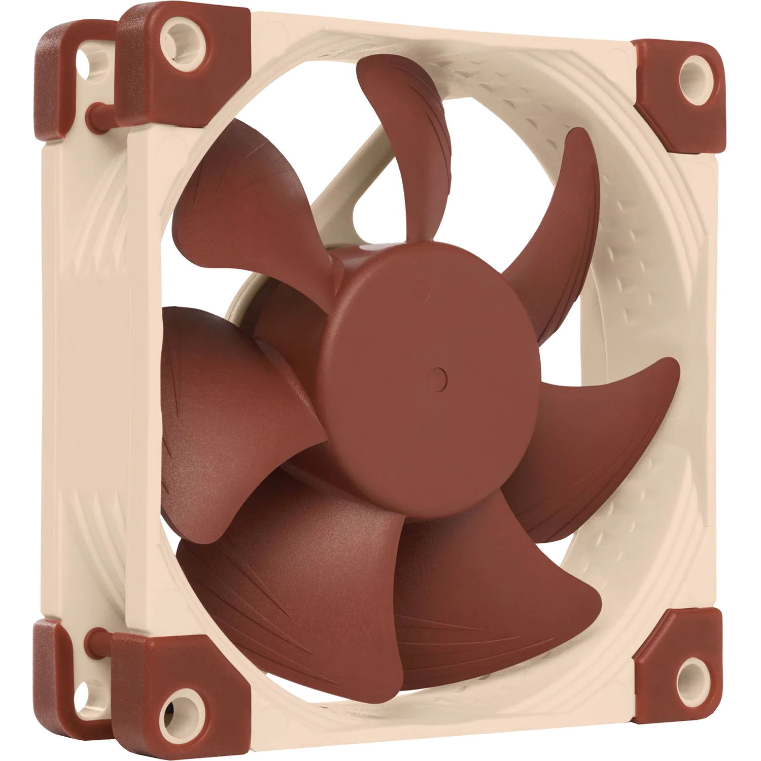 Кулер для корпуса/ Case Cooler Noctua NF-A8 ULN (80x80x25mm, 3-pin, 34.8CFM, 10.4dBA, 1400RPM, Beige/Brown)