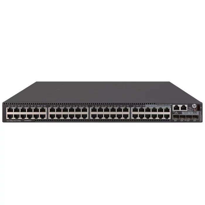 Картинка Коммутатор HPE FlexNetwork 5510 HI, 48G, PoE+, 4SFP+ (JH148A) 