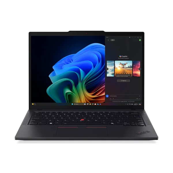 Ноутбук ThinkPad T14 Gen6 14" 2.8K(2880x1800)OLED 500nits Touch, AMD Ryzen AI 7 PRO 350, 32Gb DDR5-5600, 1Tb SSD m.2, AMD Graphics, WiFi7+BT, FPR, cam 5MP+IR, 4cell 52.5Wh, 65W USB-C, Win11 Pro, 1y war-ty (21QJ00F6GQ)