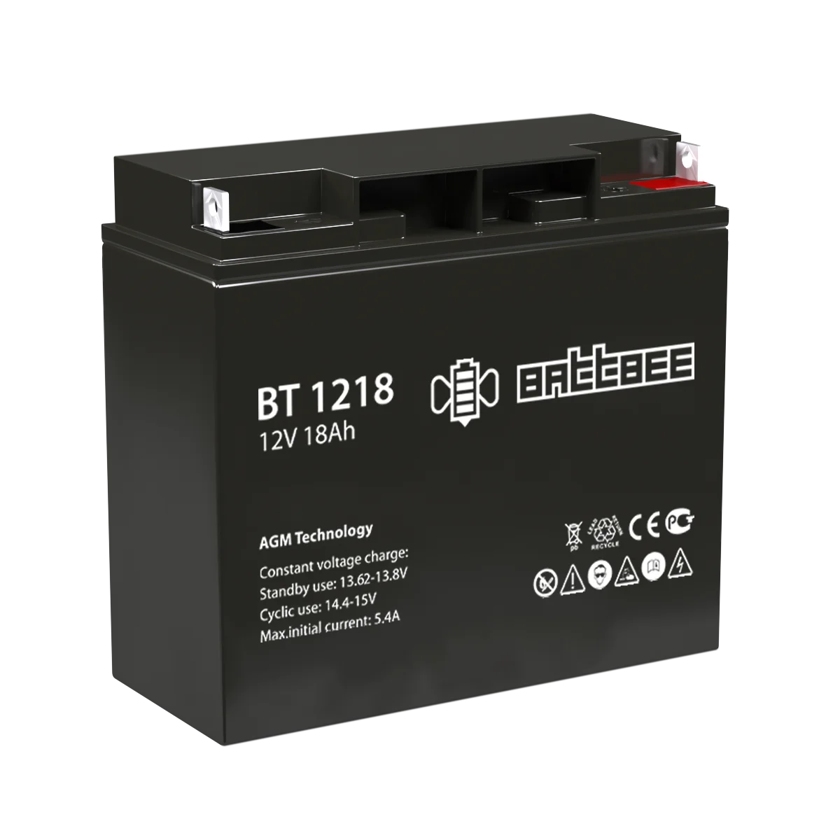 АКБ Battbee Аккумуляторная батарея для ОПС (12 V / 18 Ah) (4614060010004) (BT 1218)