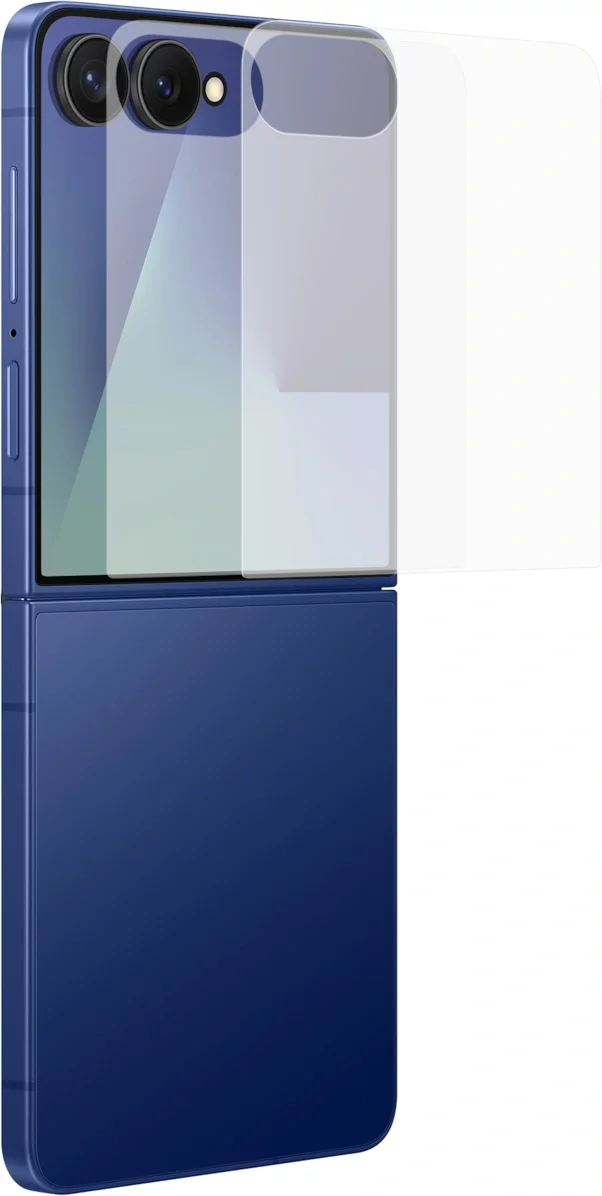 Защитная пленка для экрана Samsung прозрачный для Samsung Galaxy Z Flip7 прозрачная антиблик. 2шт. (EF-UF766CTEGRU)