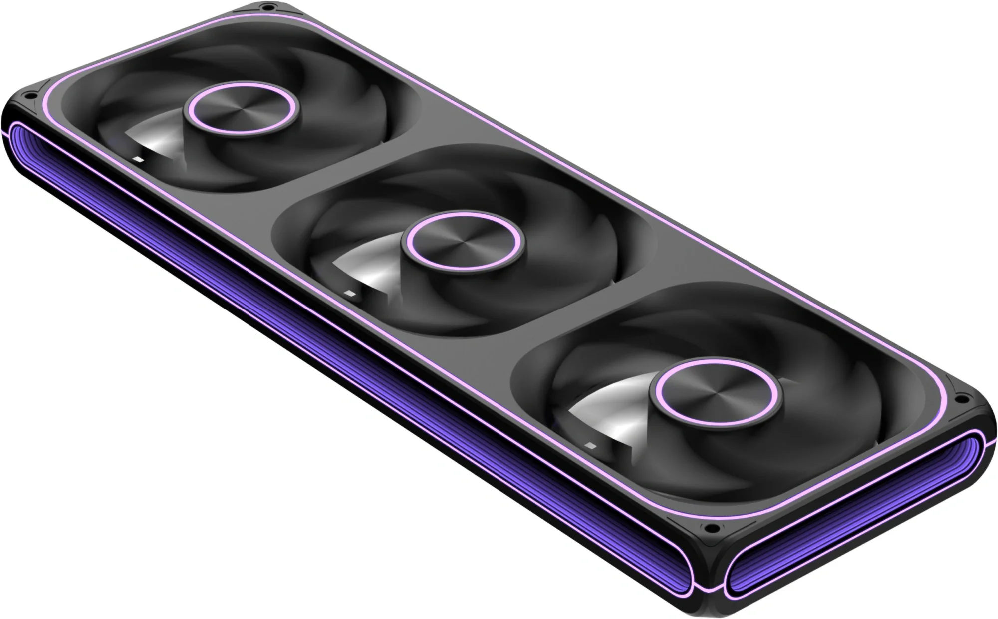 Вентилятор для корпуса Formula Air Fusion 3 LT Reverse ARGB 120х120x28 черный 4-pin 29.2дБ (упак.:3шт) (AIR FUSION 3 LT BK REVERSE) Ret