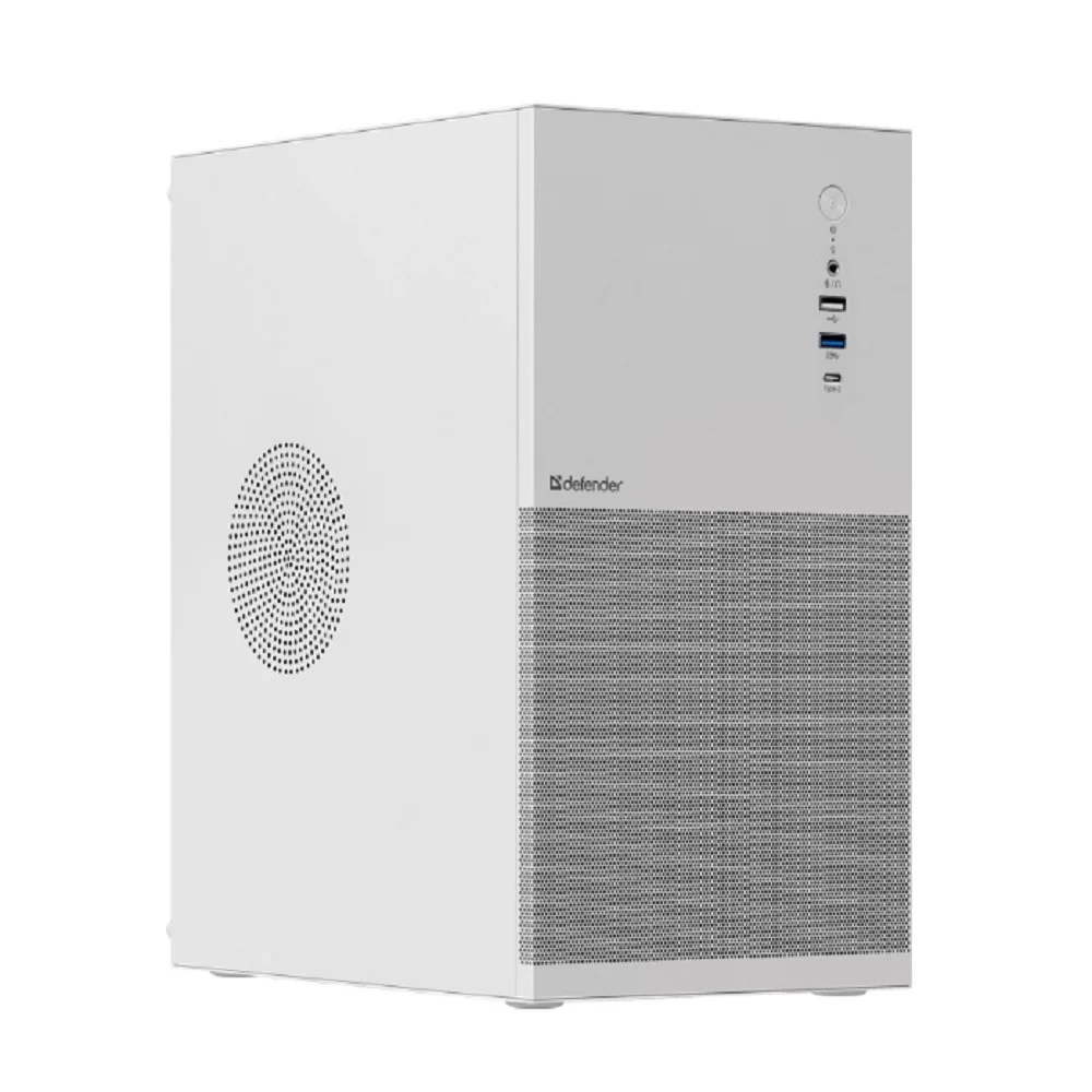 Defender Корпус компьютерный Apex Metal белый, mATX,Type C(3.0),USB3.0 (25022)