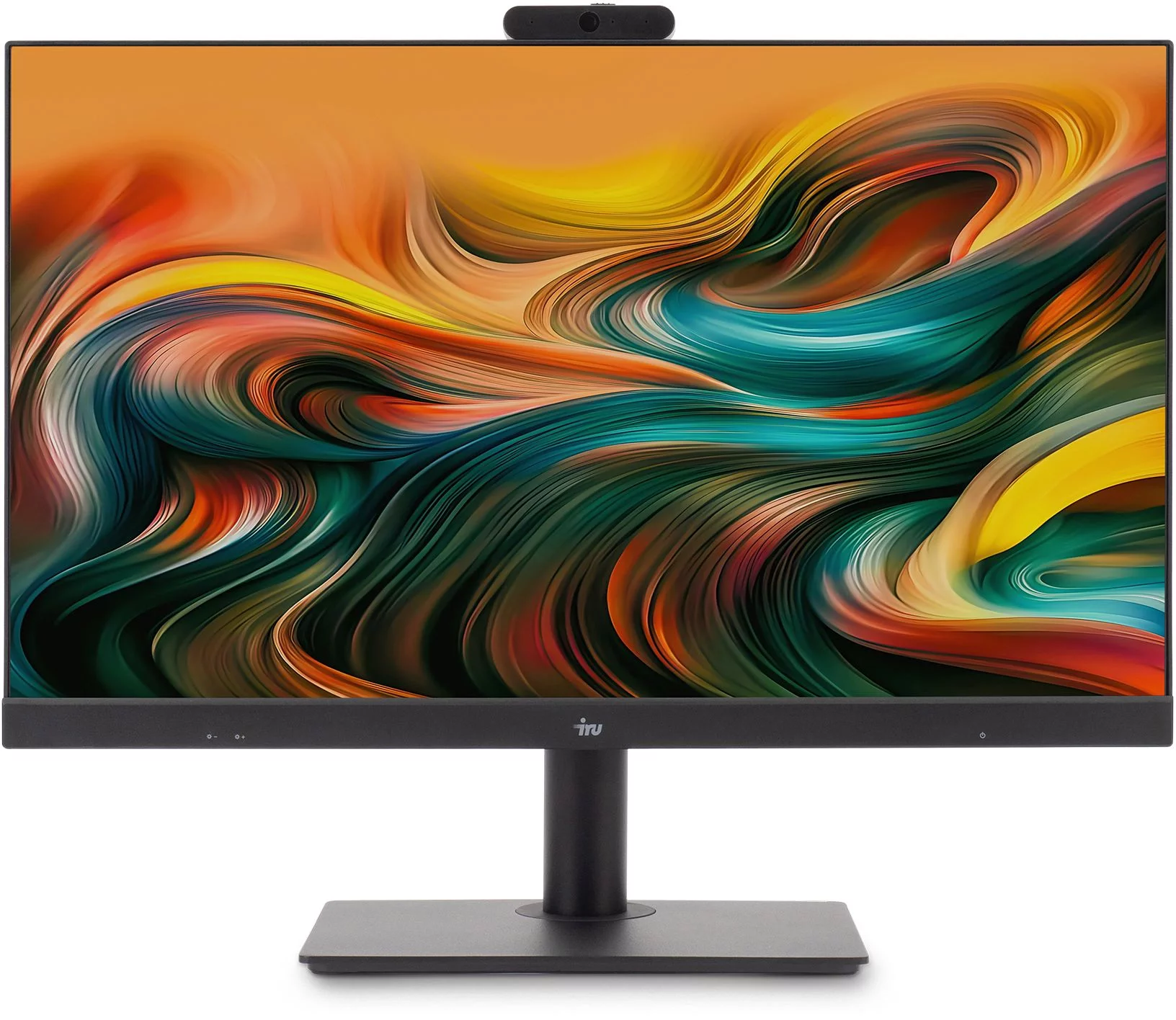 Моноблок IRU Office 23IH6P 23.8" FHD i5 12400 (2.5) 16Gb SSD512Gb 730 CR DOS WiFi BT Spk 120W черный 1920x1080 (2016183)