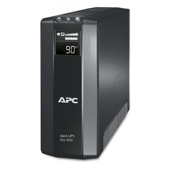 Источник бесперебойного питания APC Back-UPS Pro Power Saving, 900VA/ 540W, 230V, AVR, 5xSchuko (2 Surge & 3 batt.), Data/ DSL protrct, USB, PCh, user repl. batt., (BR900G-RS analogue), 1 year warranty (BR900G-GR)