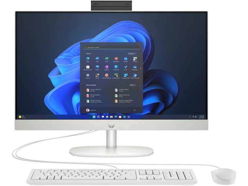 Моноблок HP ProOne 240 G10 All-in-One NT 23,8"LED UWVA IPS (1920x1080)Core Ultra5125U,16GB(1x16GB)DDR5,512GB,eng/ rus usb kbd,WiFi,BT,5MP,White,Win11ProMultilang,1Wty (A54VDET)