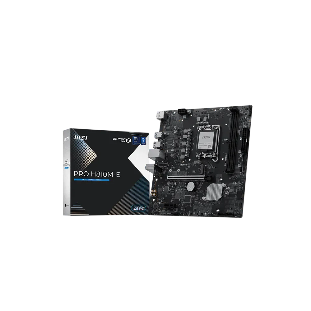 Материнская плата H810 S1851 MATX PRO H810M-E MSI