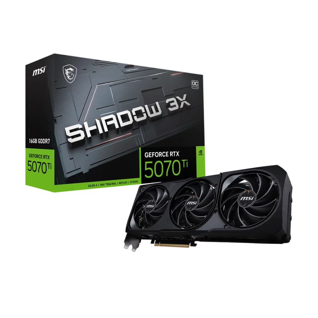 Видеокарта/ GeForce RTX 5070 Ti 16G SHADOW 3X OC