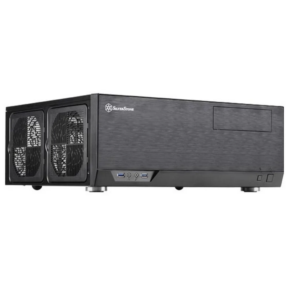 Корпус для Компьютер Silverstone Bad Pack SST-GD09B Grandia HTPC ATX Computer Case, Silent High Airflow Performance, black (221280) bp (G410GD09B000020||BP)
