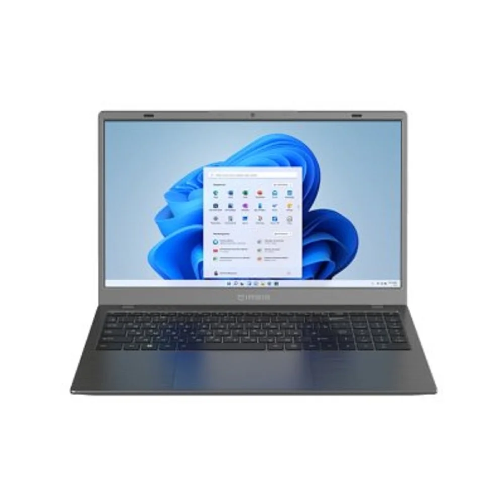 Ноутбук IRBIS GroovyBook 15 Core I5-13600H, 16GB LPDDR5 +512Gb NVME SSD,15,6"LCD 1920*1080 IPS ,Intel AX101 WIFI,Front camera: 2MP,TPM2.0, 7.7V 6000mha battery, TYPE C full function,Windows 11 Pro RUS,Grey (15NBP3001)