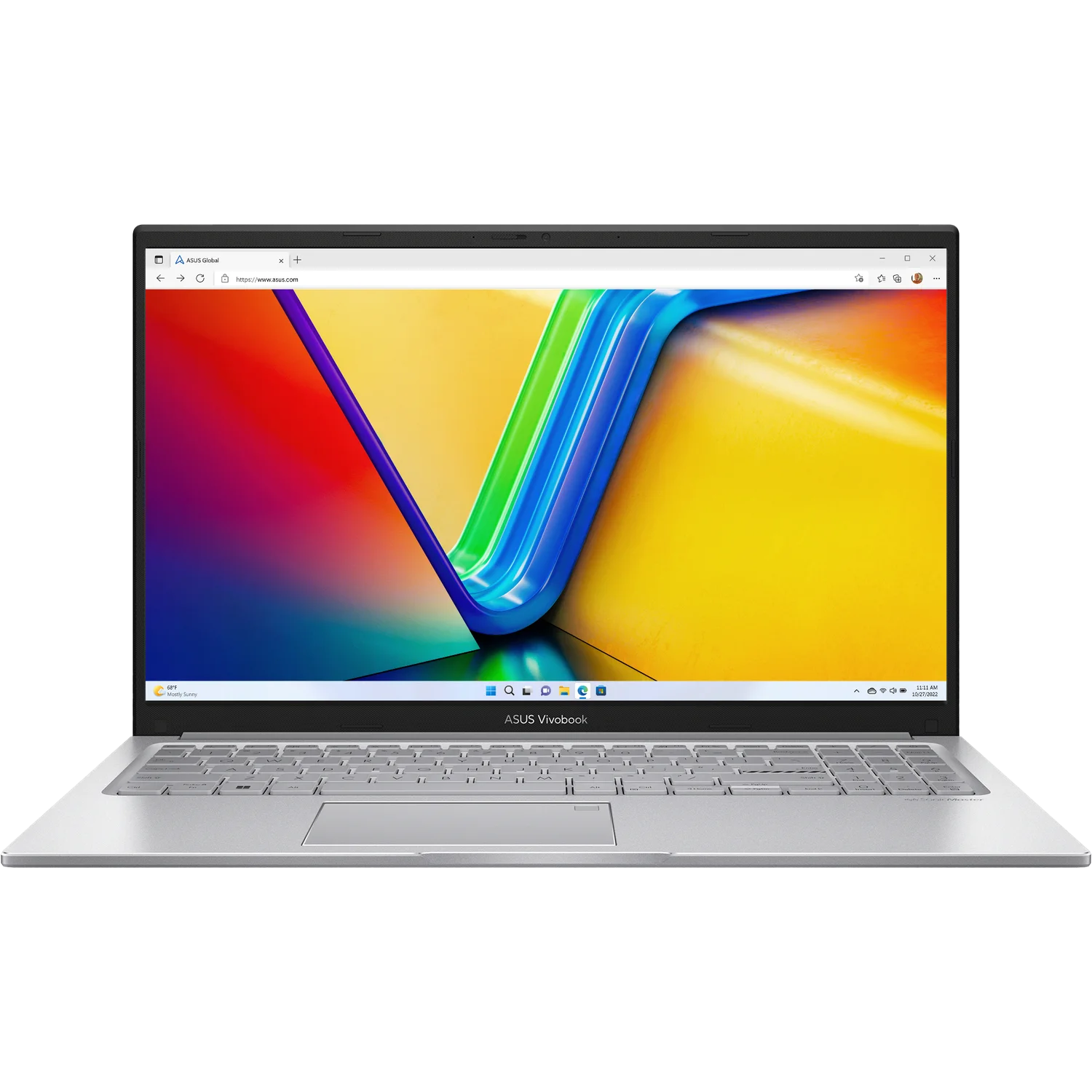 Ноутбук ASUS X1504VA-BQ4060 15.6"(1920x1080 (матовый) IPS)/ Intel Core 3 100U(1.2Ghz)/ 16384Mb/ 512PCISSDGb/ noDVD/ Int:Shared/ Cam/ BT/ WiFi/ 42WHr/ war 1y/ 1.7kg/ Cool Silver/ DOS (90NB13Y2-M03600)