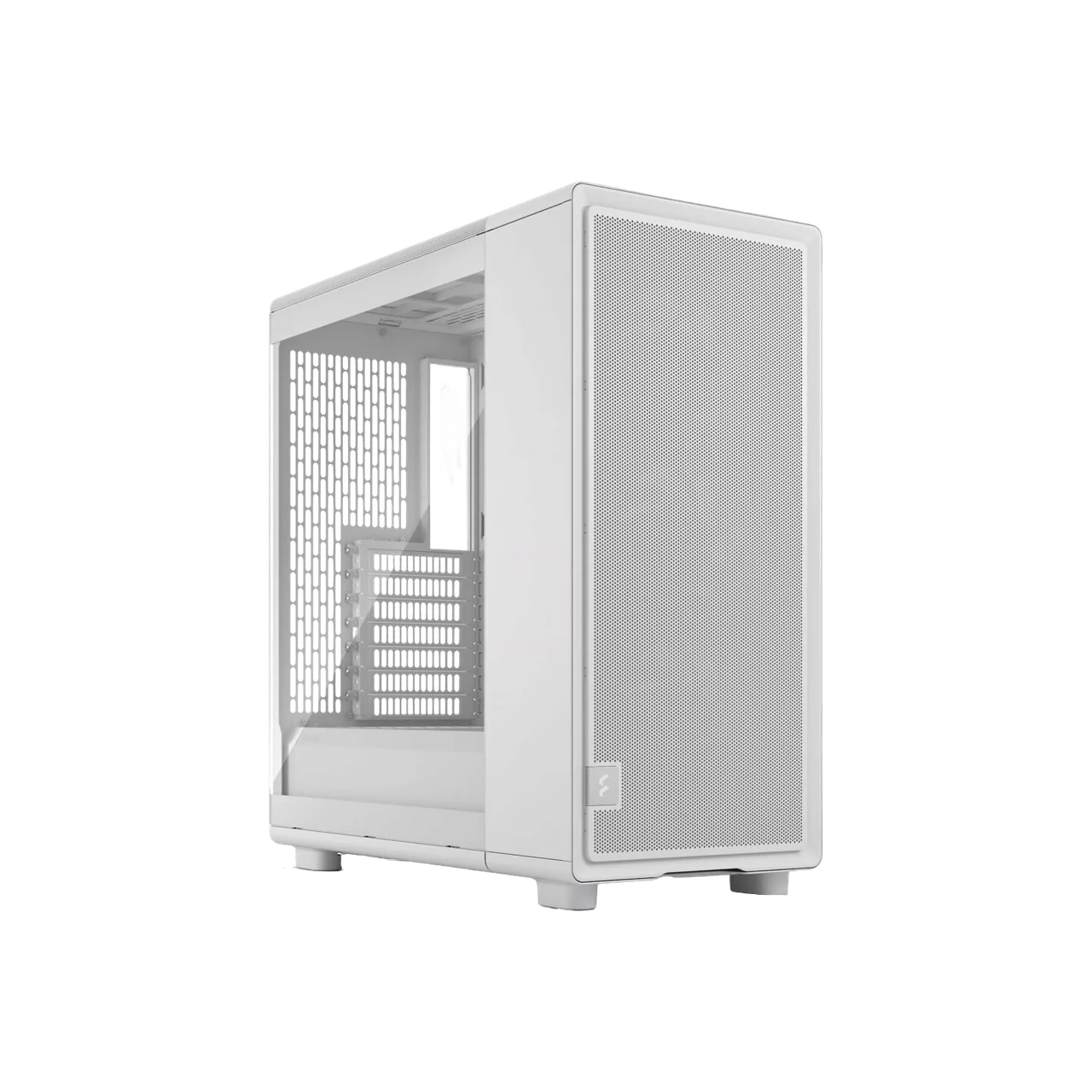 Корпус ПК без блока питания/ Case Fractal Design Epoch TG Clear Tint, Midi-Tower, 3x120mm, 2xUSB-A 3.2 + 1xUSB 3.2 Type-C ATX, mATX, mITX, White (FD-C-EPO1A-03)
