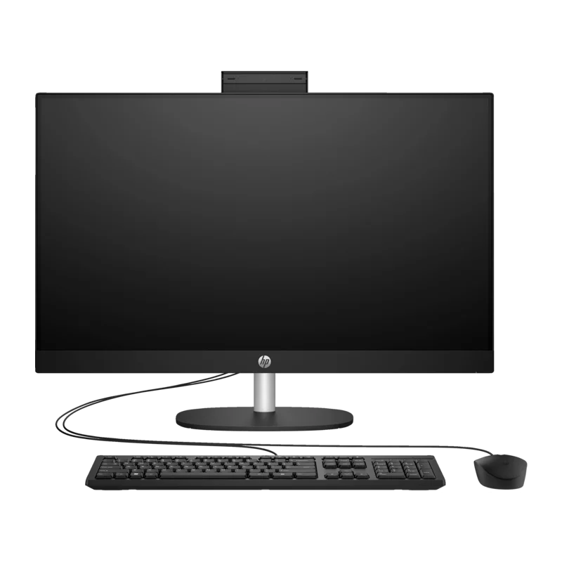Моноблок HP All-in-One 27-cr1004nh 27"(1920x1080)/Core Ultra 7 155U(2Ghz)/16Gb/512PCISSDGb/noDVD/WiFi/Jack Black/DOS , mouse (A0CM1EA#BH5)