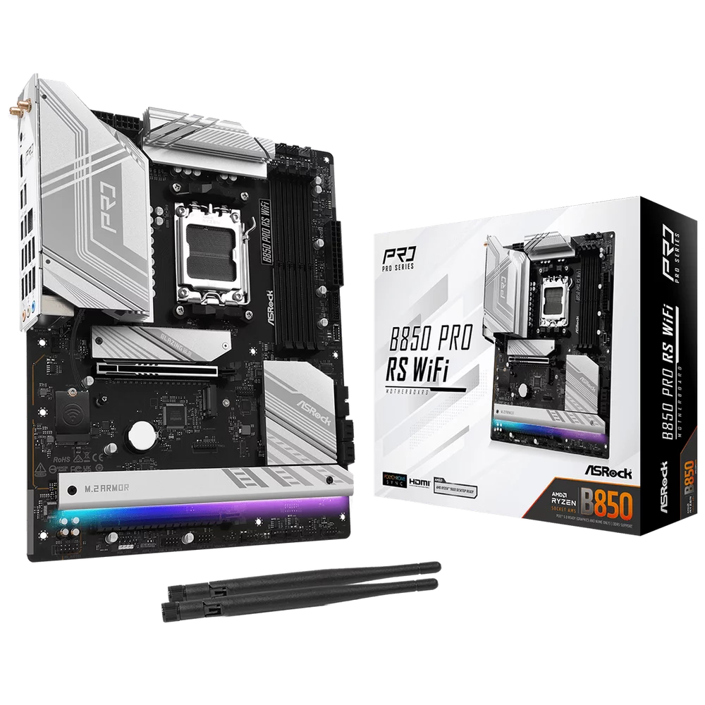 Материнская плата ASRock B850 PRO RS WIFI,