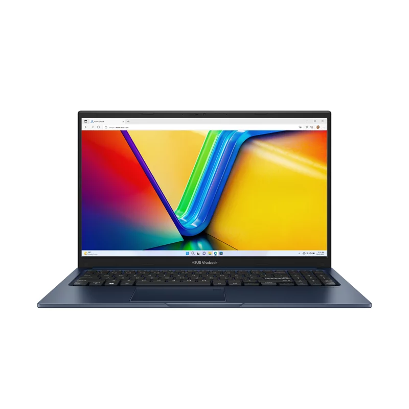 Ноутбук Asus Vivobook 15 X1504ZA-BQ1342 Core i5 1235U 16Gb SSD512Gb Intel Iris Xe graphics 15.6" IPS FHD (1920x1080) без ОС blue WiFi BT Cam (90NB1021-M01Z90)