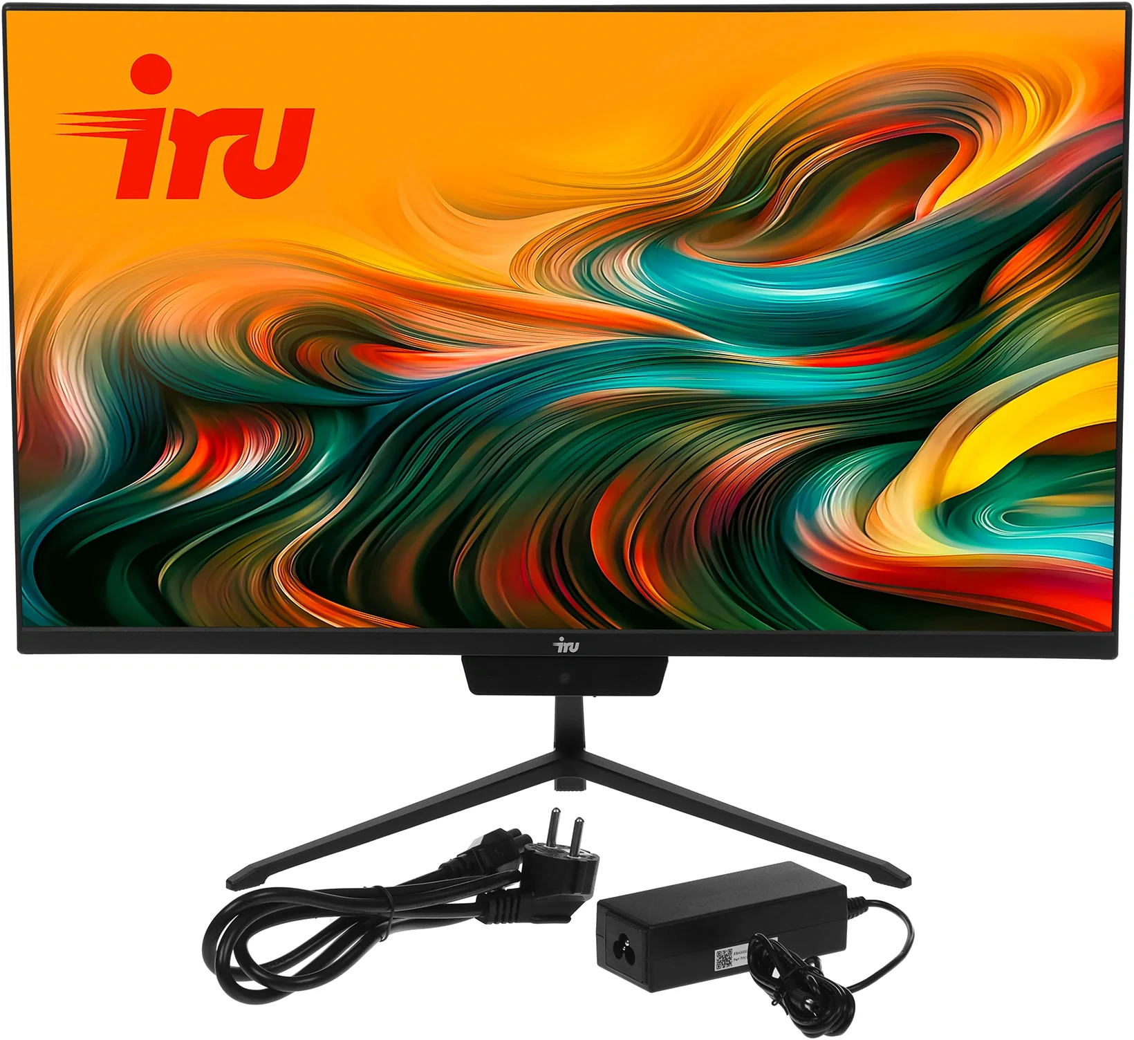 Моноблок IRU P233 23.8" Full HD i3 1220P (3.3) 8Gb SSD256Gb CR Windows 11 Pro 64 GbitEth WiFi BT 90W Cam черный 1920x1080 (2087712)