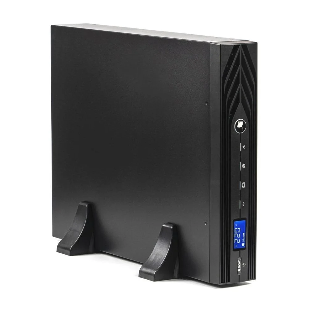 ИБП Бастион SKAT-UPS 3000-RACK-ON-E {Online, 3000ВА/ 2700Вт, стойка/ на пол, 1xC19 + 8xC13, USB/ RS-232, EPO, БЕЗ АКБ (6 шт 20-120Ач или SKAT BC 72/ 9), МПТ} (9909) (9909 SKAT-UPS 3000-RACK-ON-E)