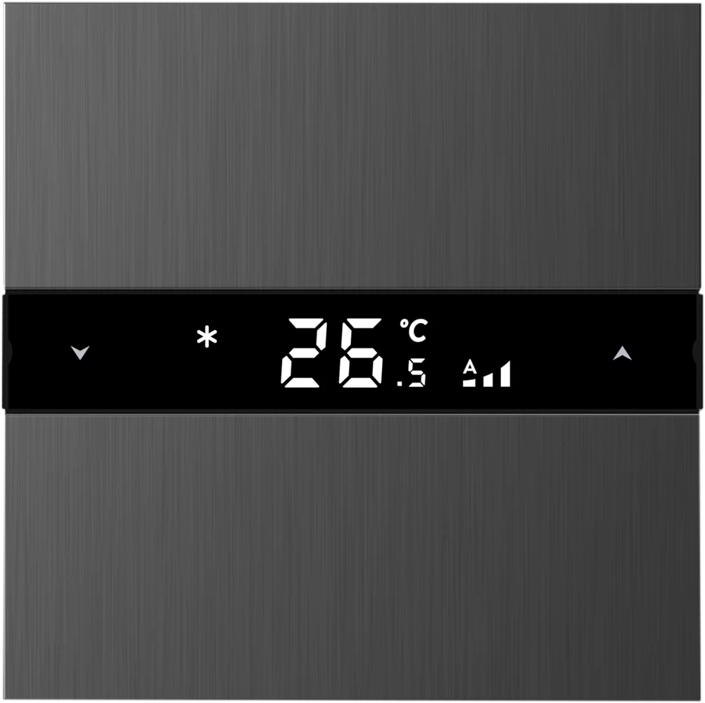 Donel Многофункциональный термостат KNX, серый. Серия устройств: DKNX (DTP5394TG)