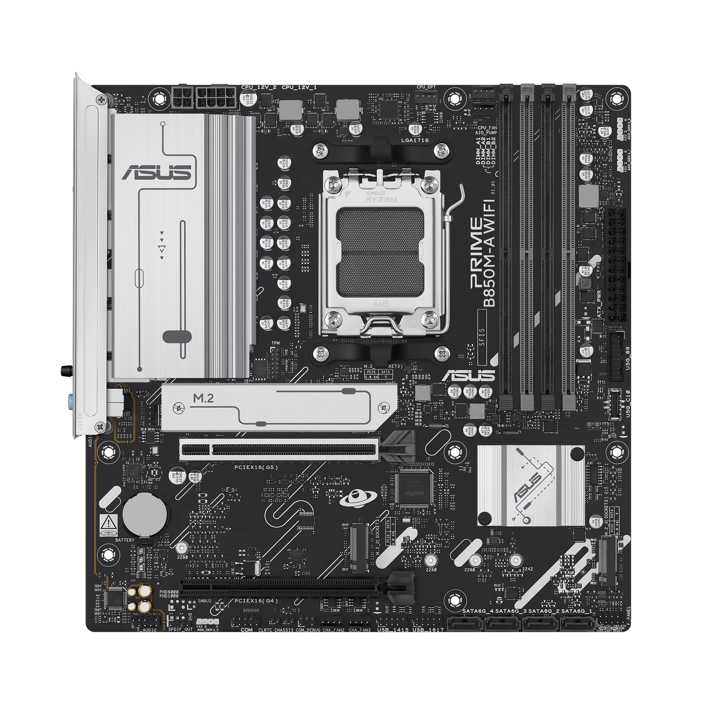 Материнская плата/ PRIME B850M-A WIFI (90MB1LN0-M0EAY0)