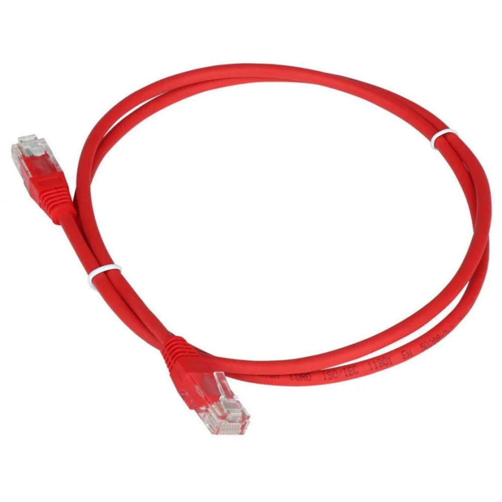 Картинка Патч-корд TWT RJ-45 1 м (TWT-45-45-1.0-RD) 