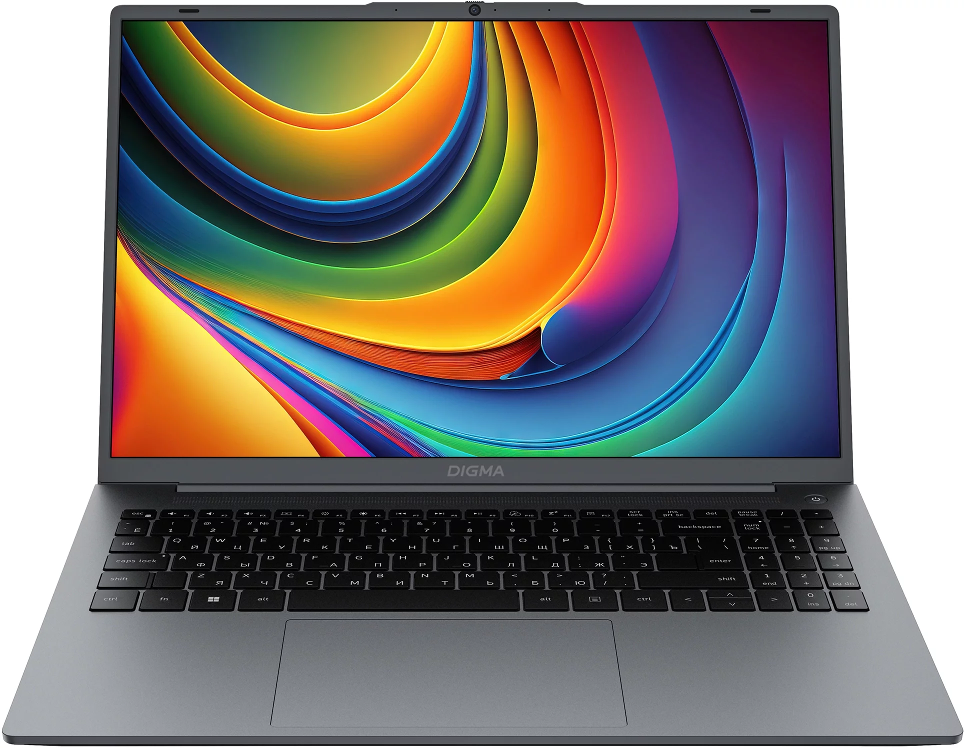 Ноутбук Digma EVE C5805 N-series N100 8Gb SSD256Gb Intel UHD Graphics 16" IPS WUXGA (1920x1200) Windows 11 Pro dk.grey WiFi BT Cam 6000mAh (DN16N1-8CXW01)