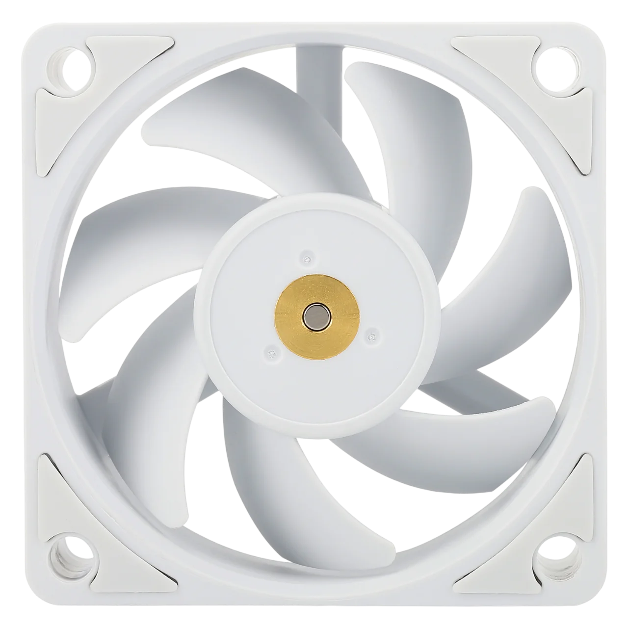 Кулер для корпуса/ Case Cooler Thermalright TL-B6W (60x60x25mm, 4-pin PWM, 16.17CFM, 20.17dBA, 3200RPM, White)