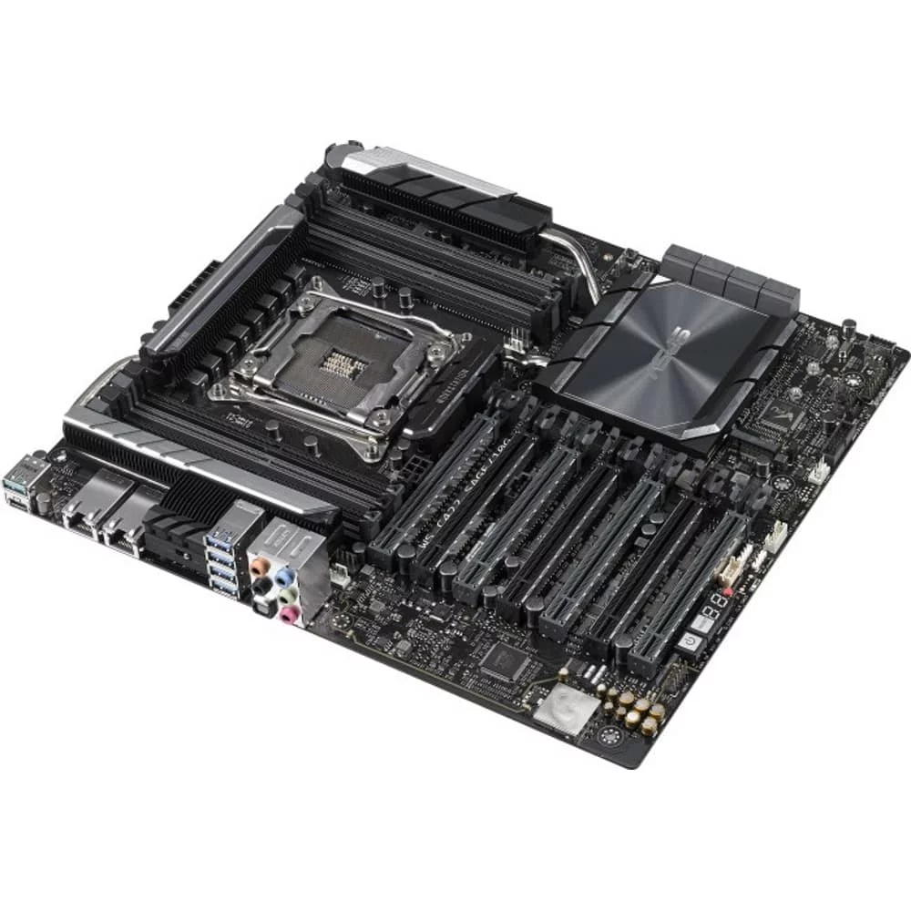 Картинка Материнская плата ASUS WS C422 SAGE/10G (90SW00J0-M0EAY0) 