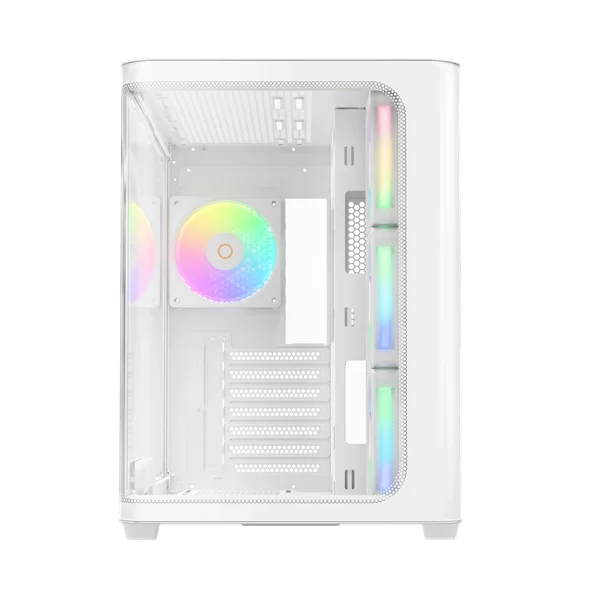 корпус Ocypus Iota C70 WH Curve ARGB Digital, ATX, Type-C*1, USB3.0*2, REAR 1x120mm ARGB, MB SIDE 3x120mm ARGB