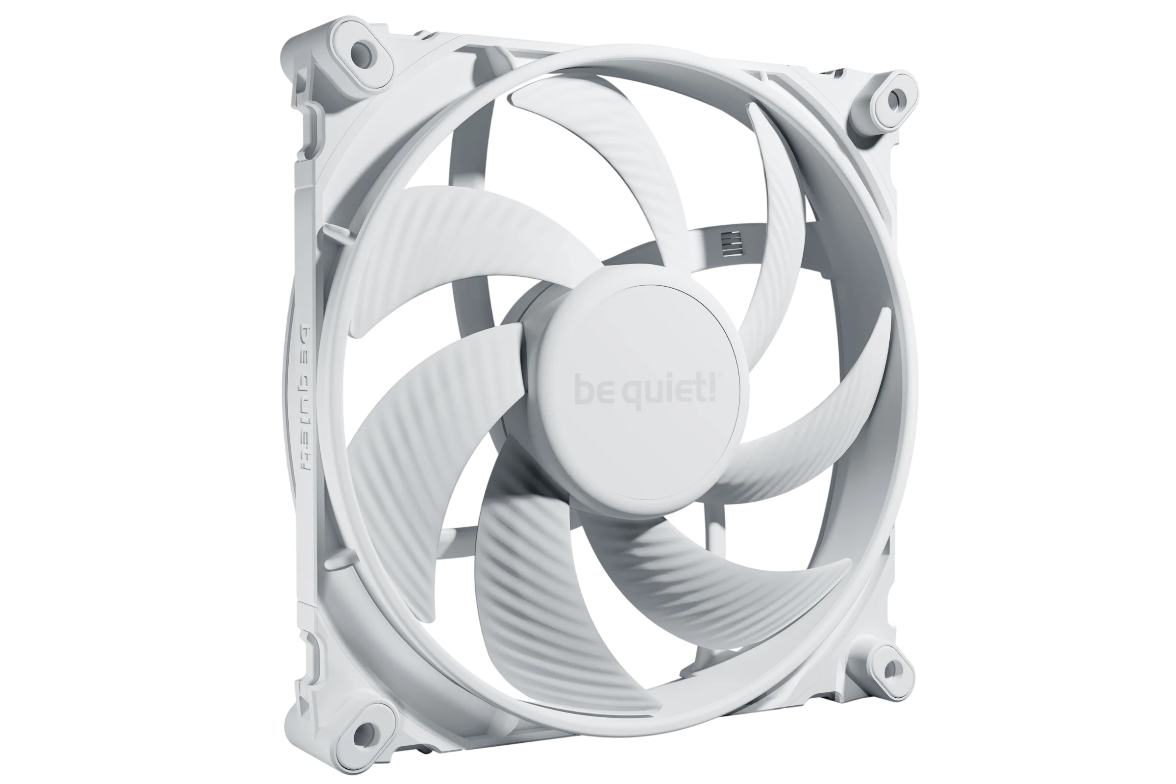 Кулер для корпуса/ Case Cooler be quiet! SILENT WINGS 4 140mm PWM White (140x140x25mm, 4-pin PWM, 51.3CFM, 13.6dBA, 1100RPM, White) (BL116)