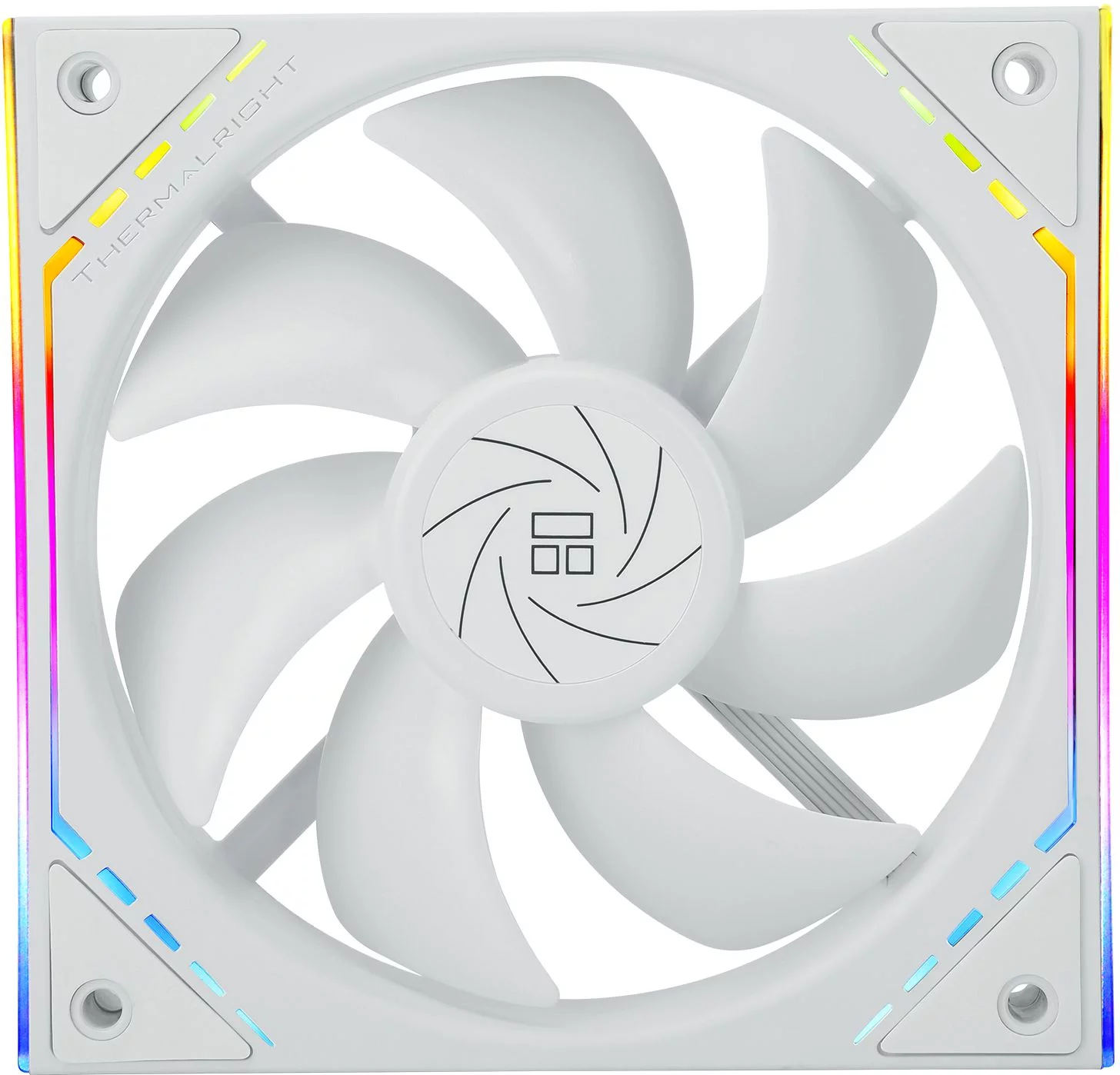 Вентилятор для корпуса Thermalright TL-M12W ARGB 120х120x25 белый 4-pin 23.2дБ Ret
