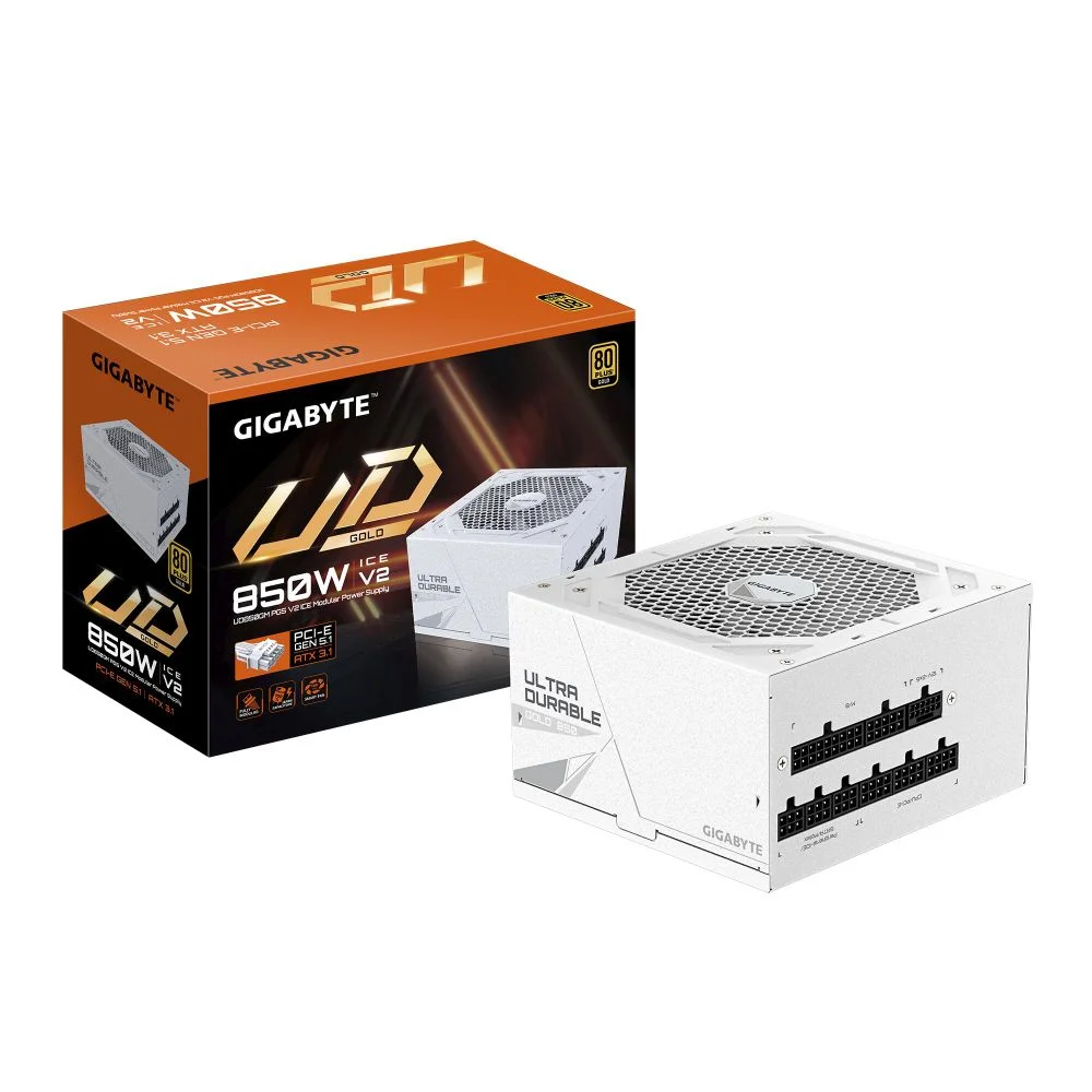 Блок питания ATX 850W GP-UD850GM PG5 ICE GIGABYTE