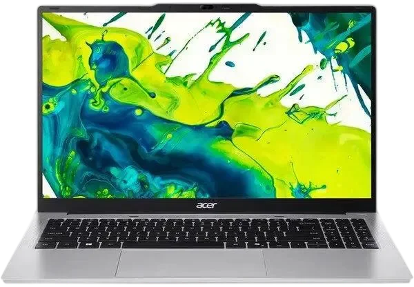 Ноутбук Acer Aspire Lite AL15-44P-R01T Ryzen 5 7430U 16Gb SSD512Gb AMD Radeon Graphics 15.6" IPS FHD (1920x1080) без ОС silver WiFi BT Cam 5100mAh (NX.DJZEX.001)